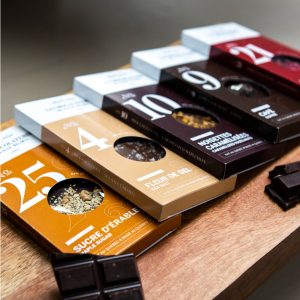 palettes de chocolat